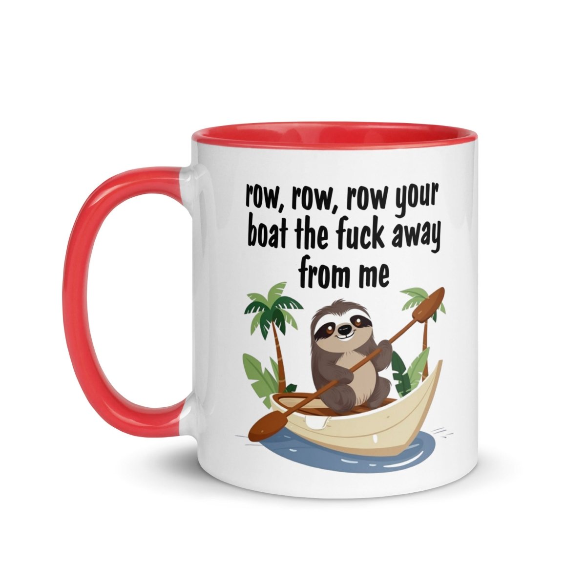 Humor Row The Boat Inner Color Mug - Max & Co Tees
