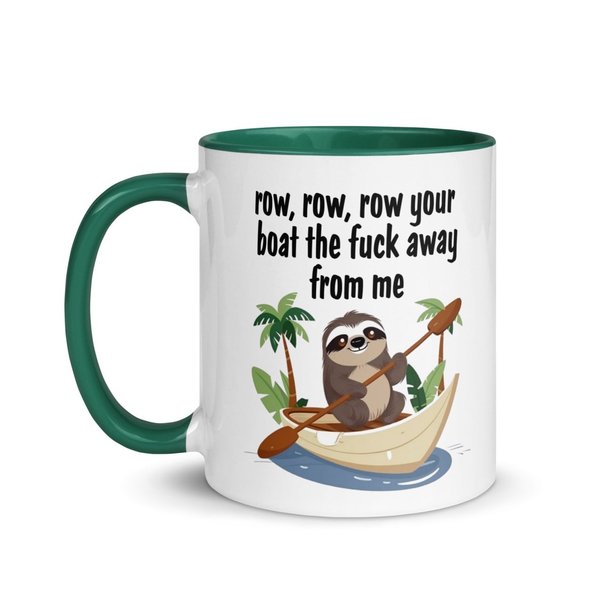 Humor Row The Boat Inner Color Mug - Max & Co Tees