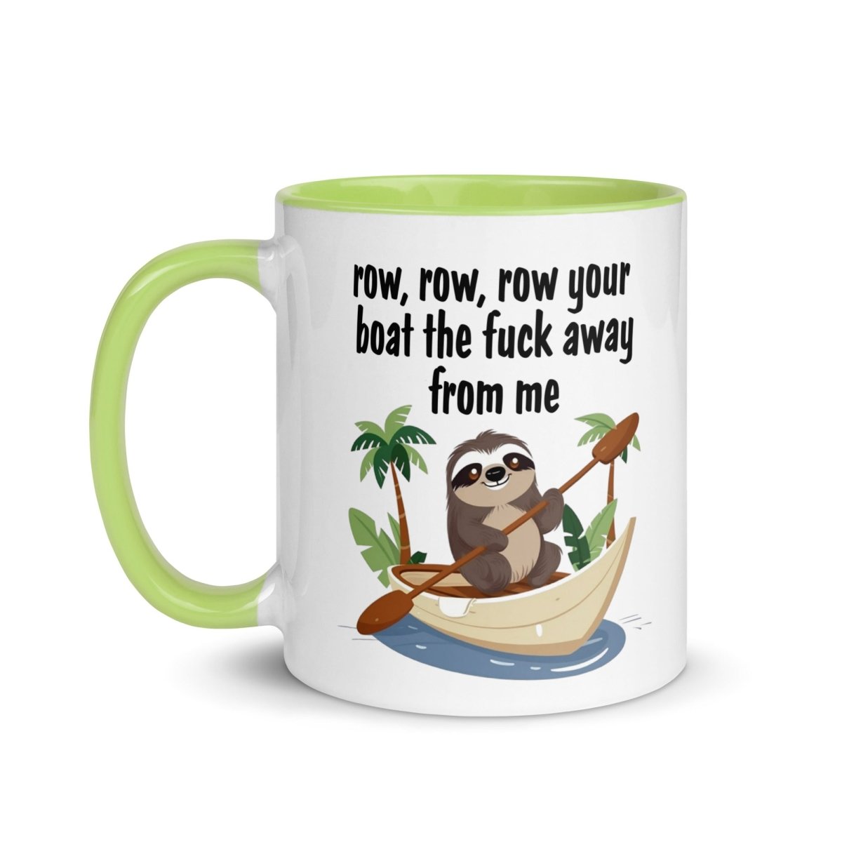 Humor Row The Boat Inner Color Mug - Max & Co Tees