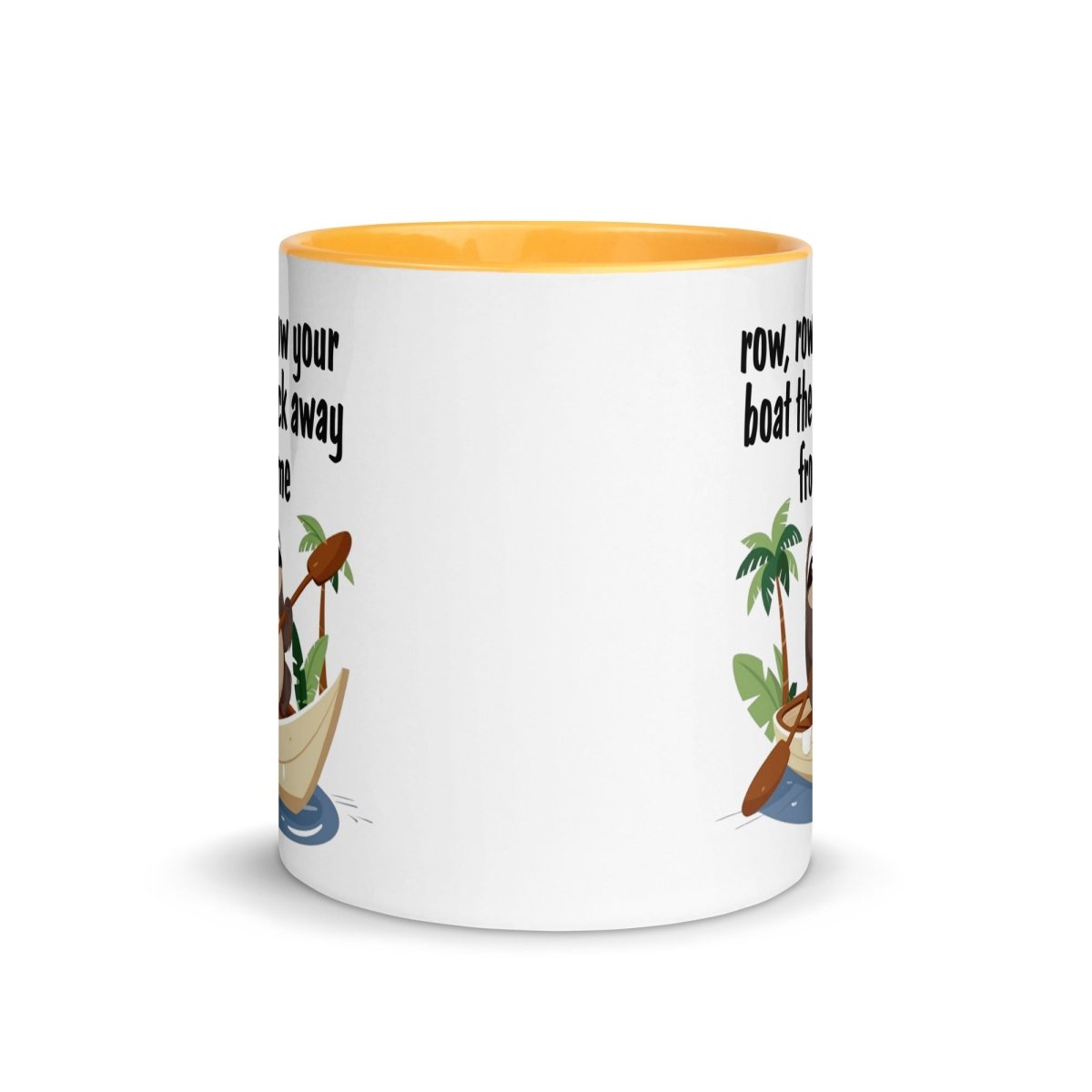 Humor Row The Boat Inner Color Mug - Max & Co Tees