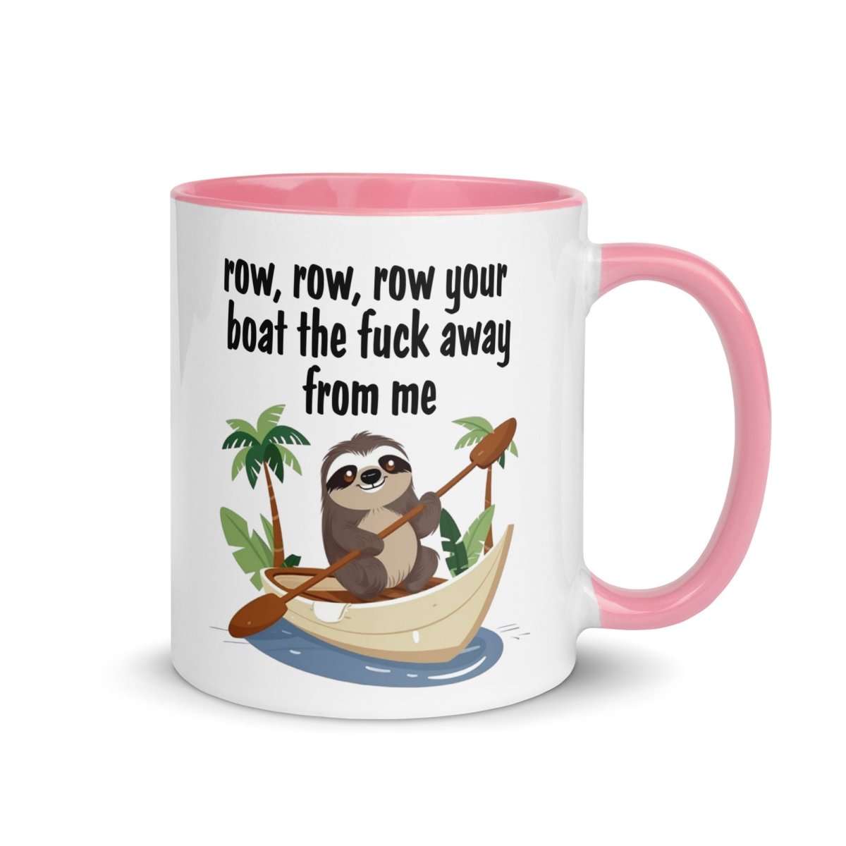 Humor Row The Boat Inner Color Mug - Max & Co Tees
