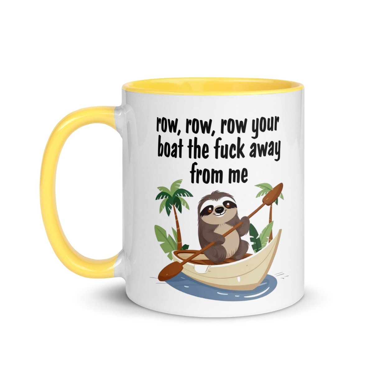 Humor Row The Boat Inner Color Mug - Max & Co Tees