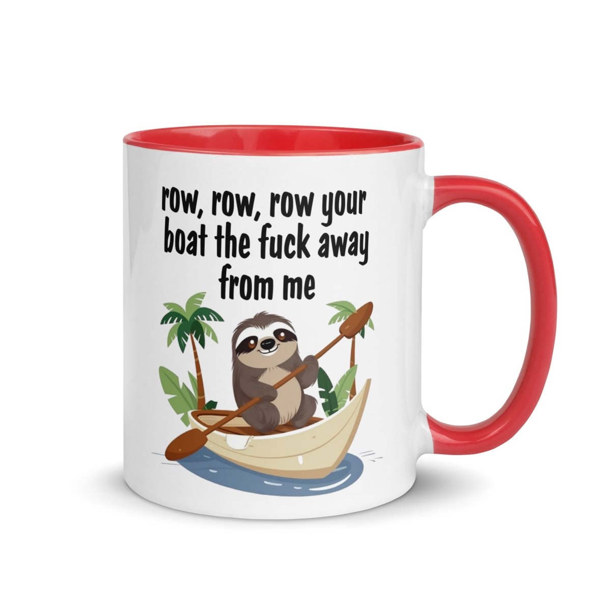 Humor Row The Boat Inner Color Mug - Max & Co Tees