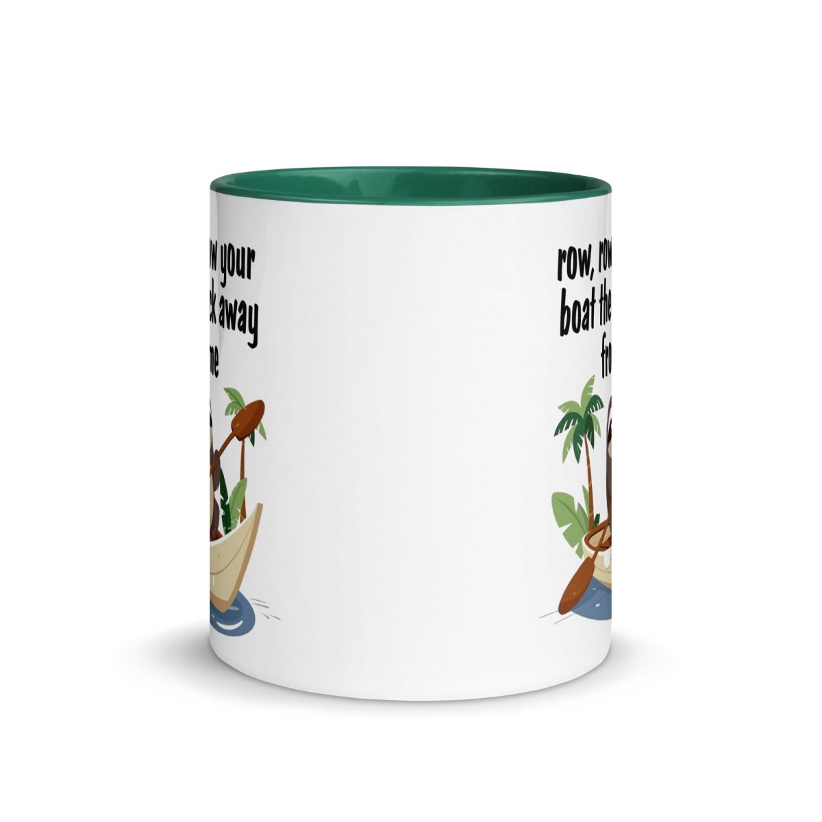 Humor Row The Boat Inner Color Mug - Max & Co Tees