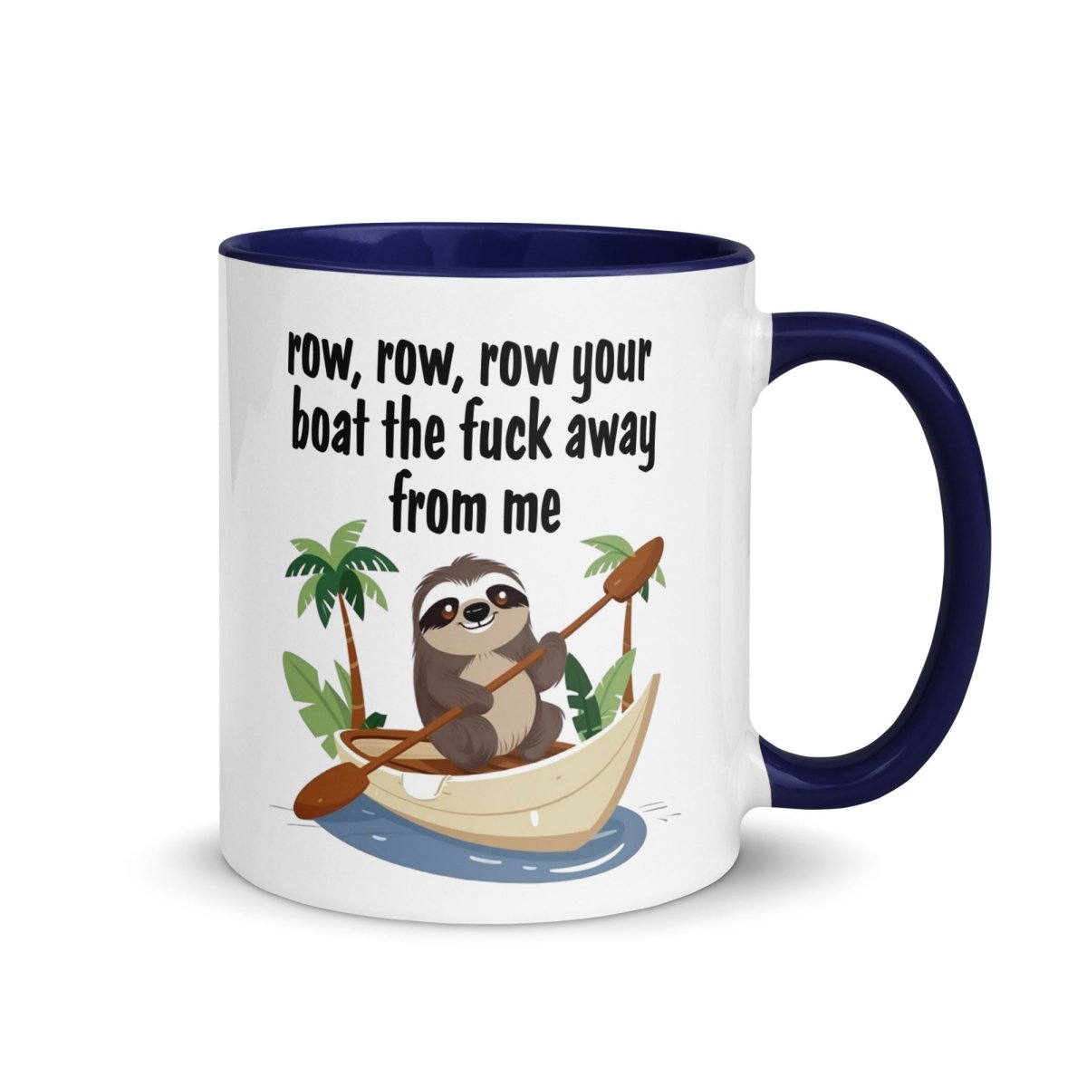 Humor Row The Boat Inner Color Mug - Max & Co Tees