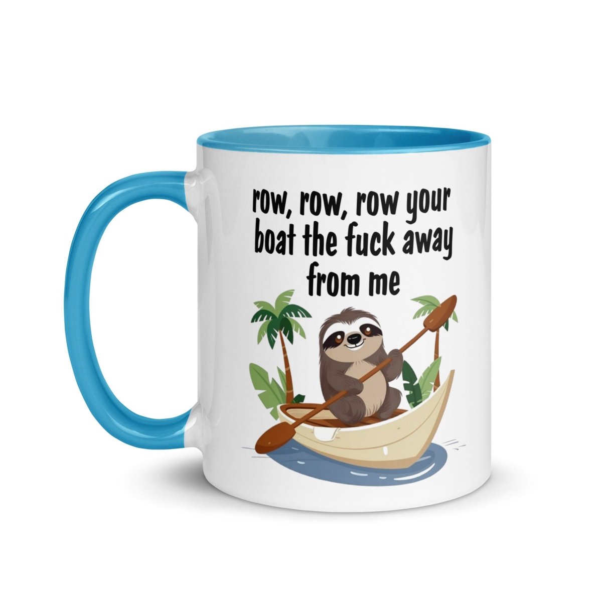 Humor Row The Boat Inner Color Mug - Max & Co Tees
