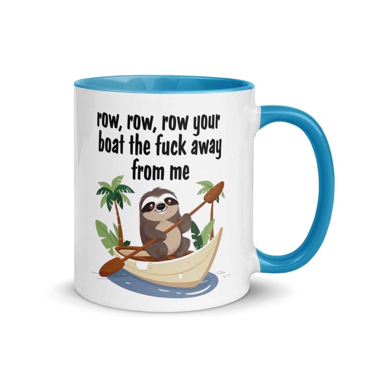 Humor Row The Boat Inner Color Mug - Max & Co Tees