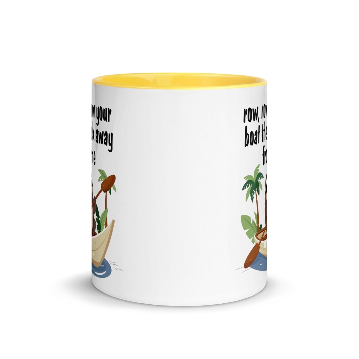 Humor Row The Boat Inner Color Mug - Max & Co Tees