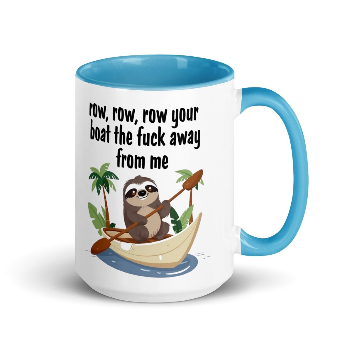 Humor Row The Boat Inner Color Mug - Max & Co Tees