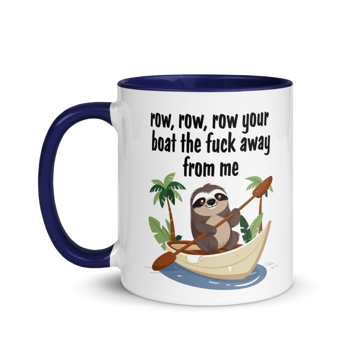 Humor Row The Boat Inner Color Mug - Max & Co Tees