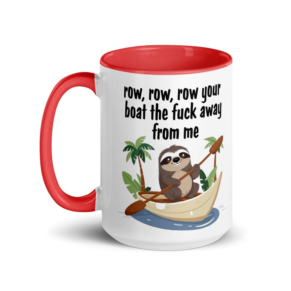Humor Row The Boat Inner Color Mug - Max & Co Tees