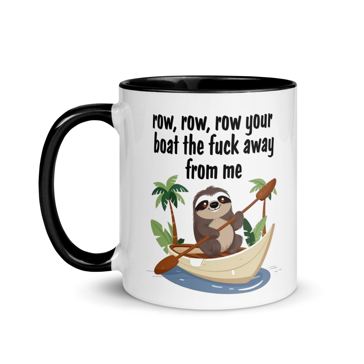 Humor Row The Boat Inner Color Mug - Max & Co Tees