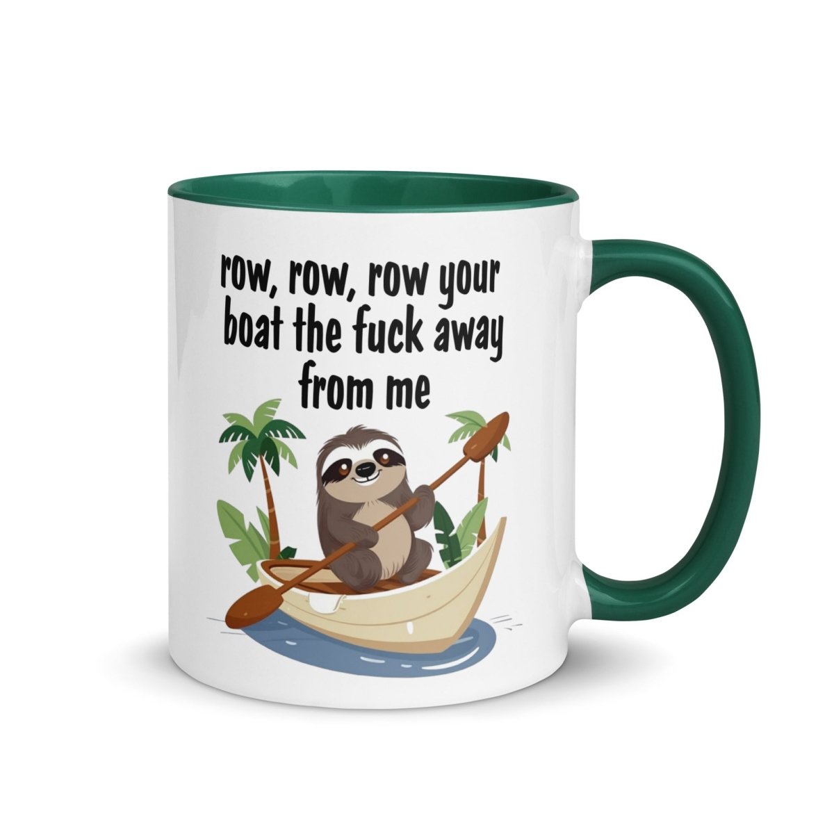 Humor Row The Boat Inner Color Mug - Max & Co Tees