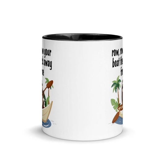 Humor Row The Boat Inner Color Mug - Max & Co Tees