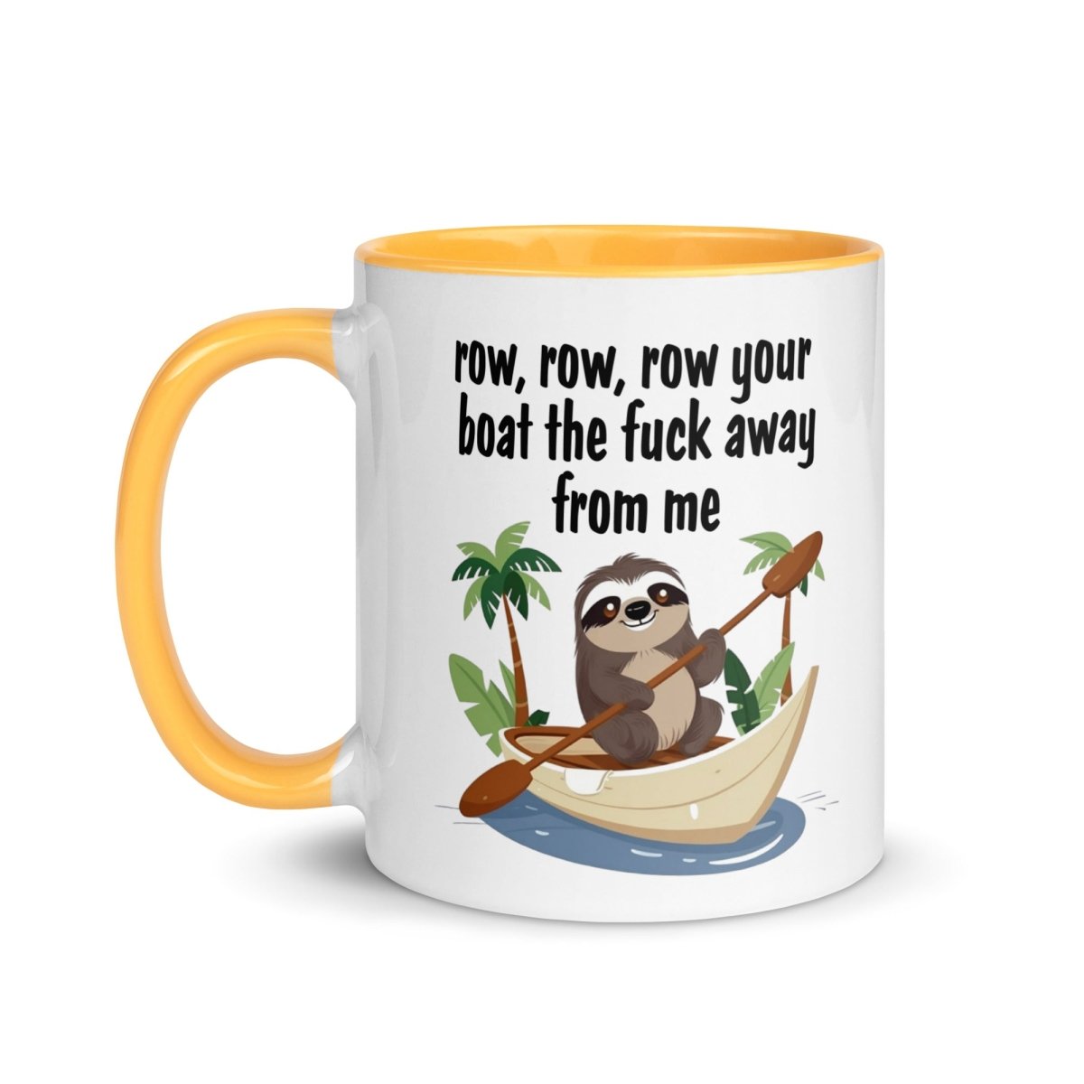 Humor Row The Boat Inner Color Mug - Max & Co Tees