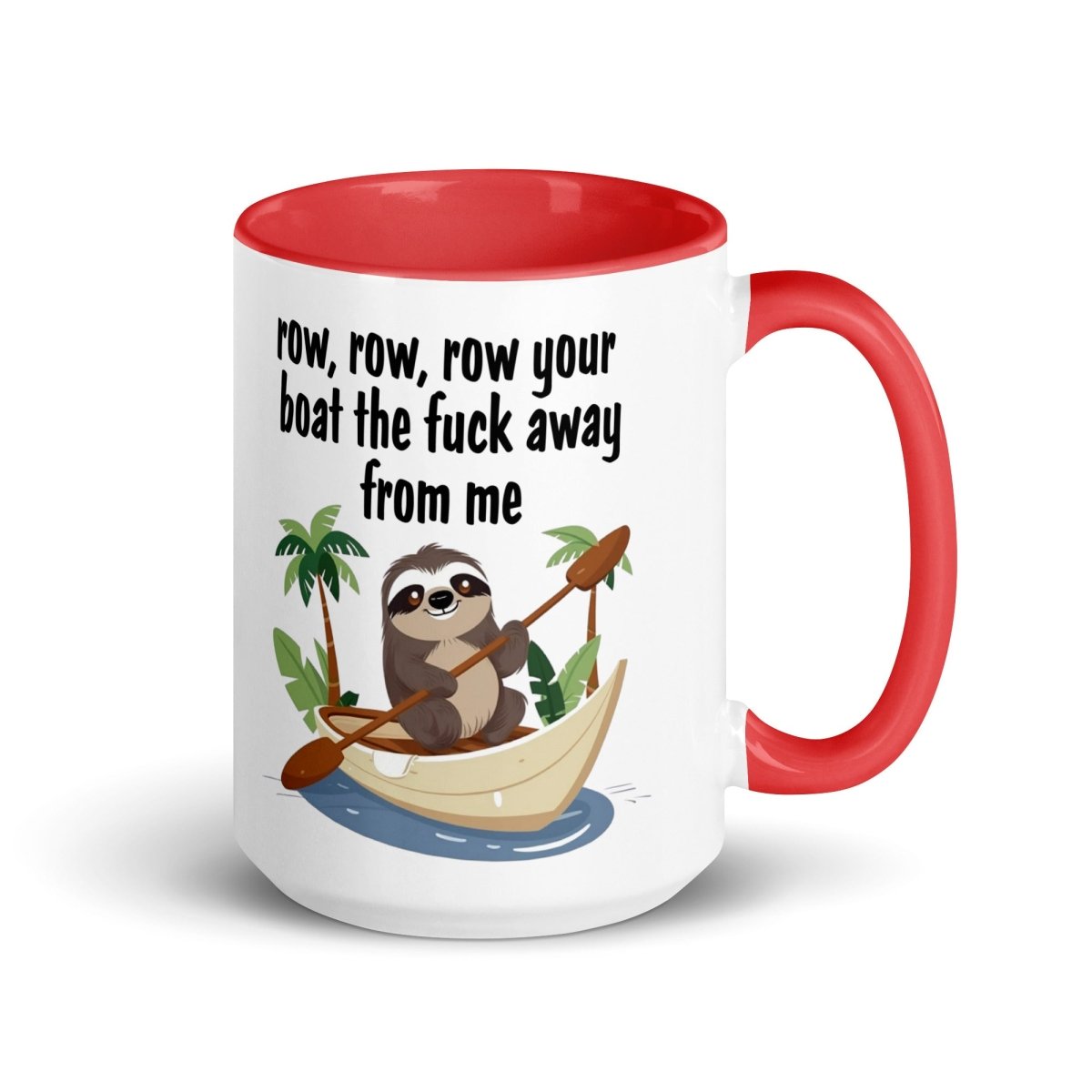 Humor Row The Boat Inner Color Mug - Max & Co Tees