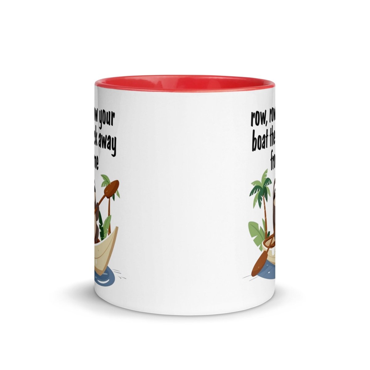 Humor Row The Boat Inner Color Mug - Max & Co Tees