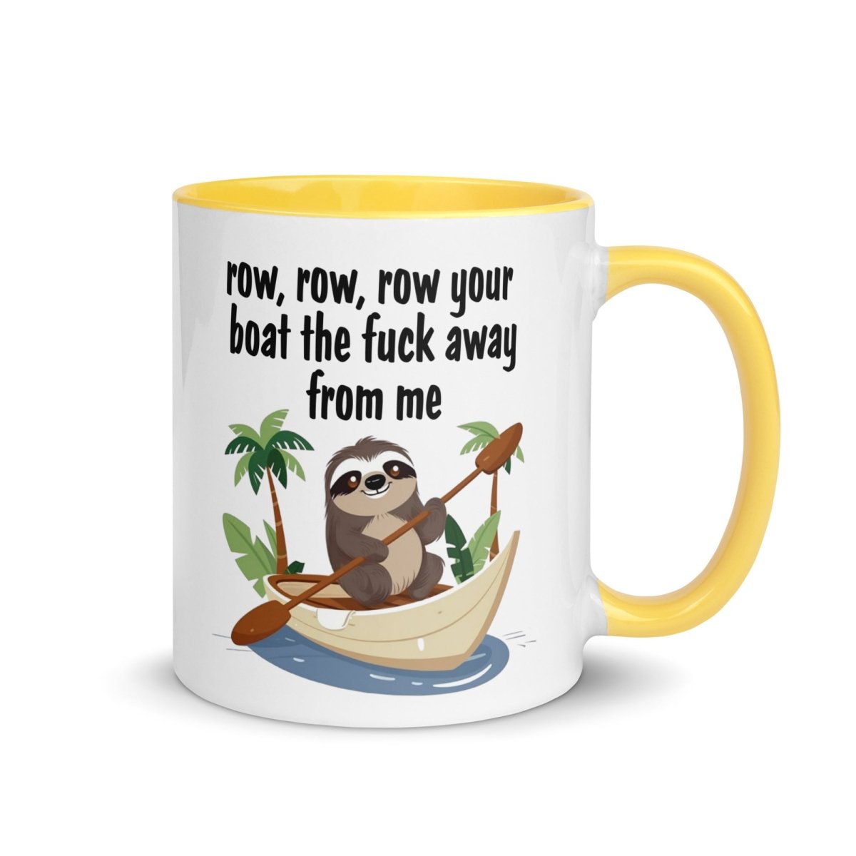 Humor Row The Boat Inner Color Mug - Max & Co Tees