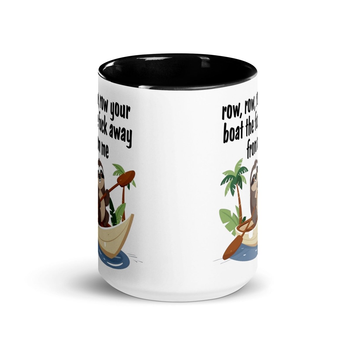 Humor Row The Boat Inner Color Mug - Max & Co Tees