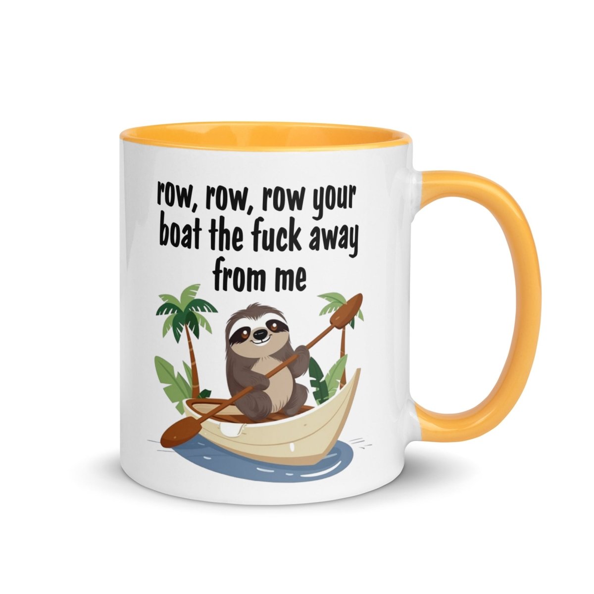 Humor Row The Boat Inner Color Mug - Max & Co Tees