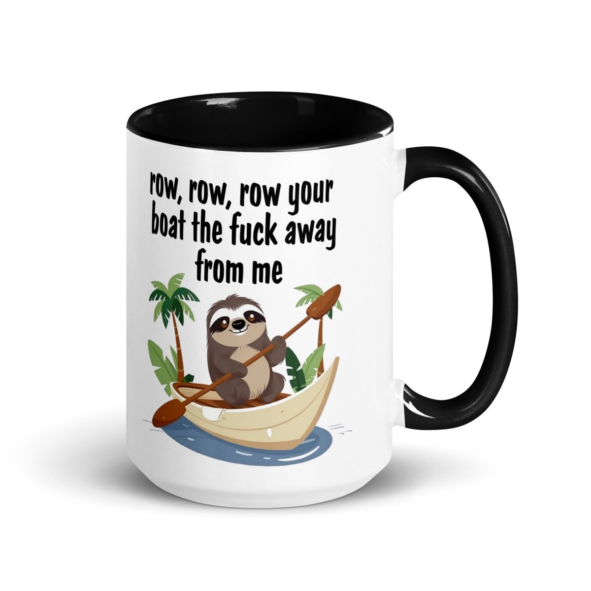 Humor Row The Boat Inner Color Mug - Max & Co Tees