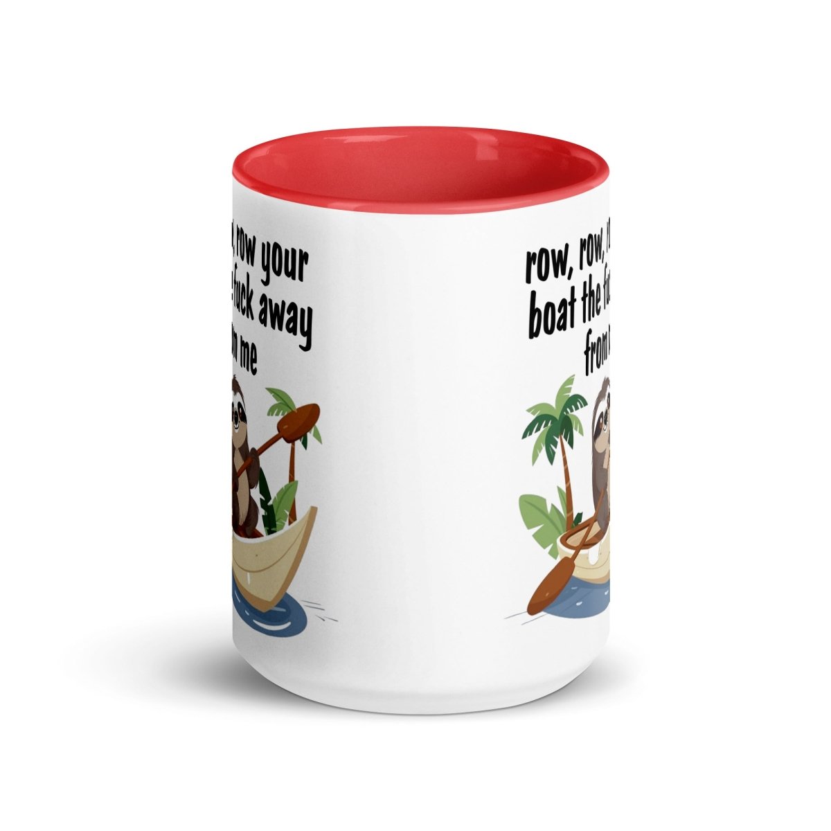 Humor Row The Boat Inner Color Mug - Max & Co Tees
