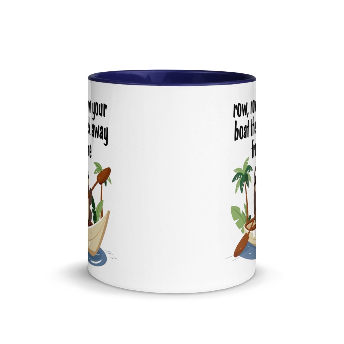 Humor Row The Boat Inner Color Mug - Max & Co Tees