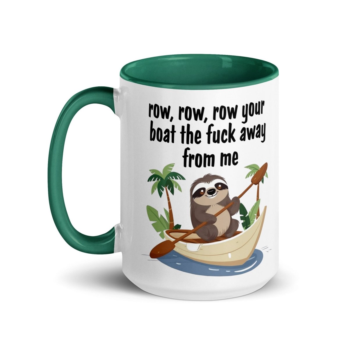 Humor Row The Boat Inner Color Mug - Max & Co Tees