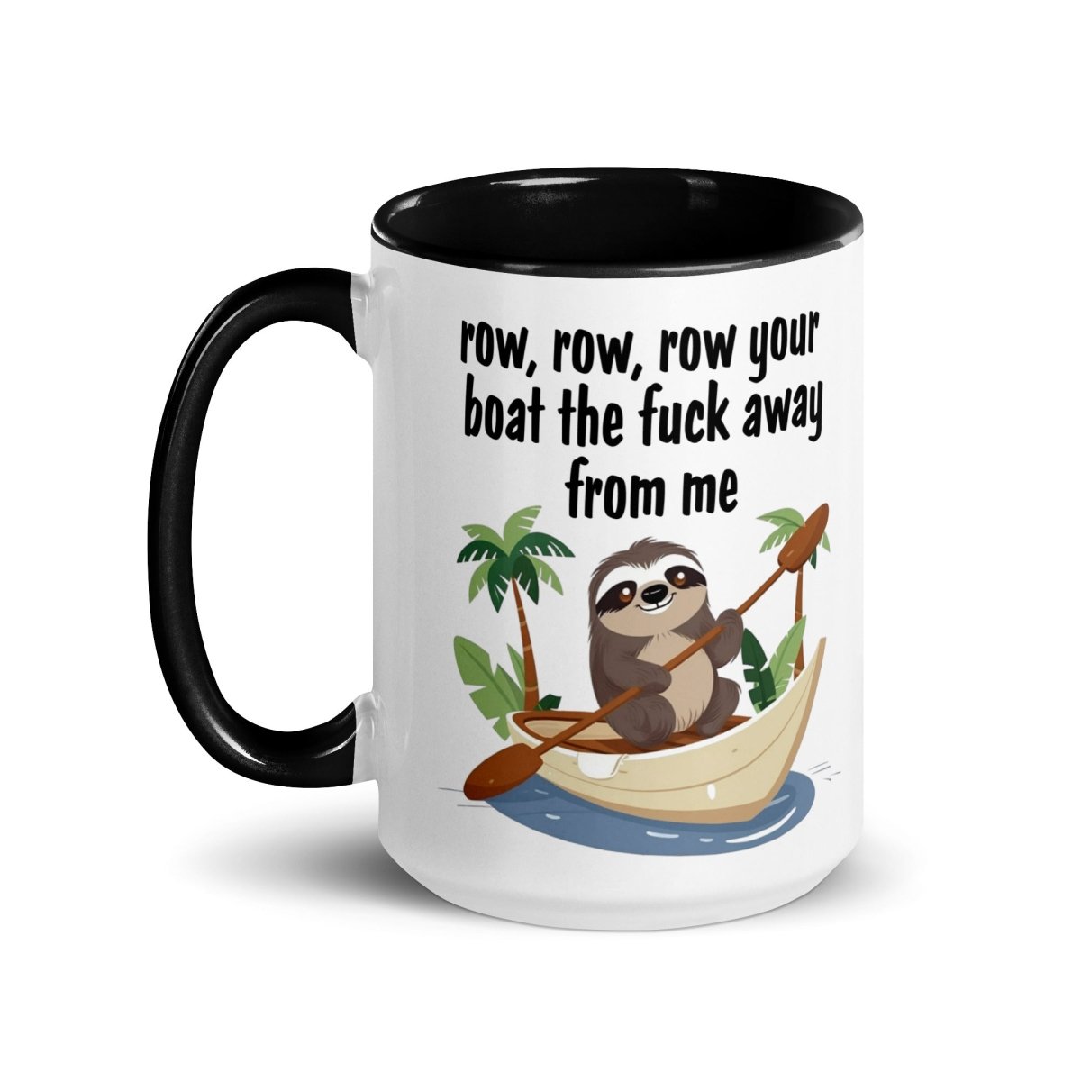 Humor Row The Boat Inner Color Mug - Max & Co Tees