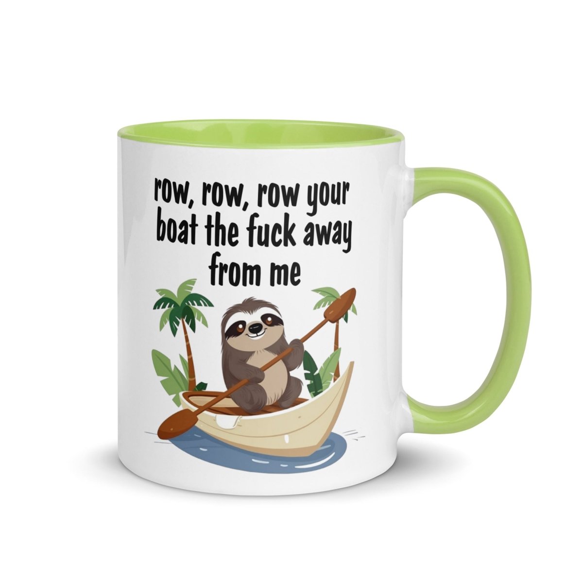 Humor Row The Boat Inner Color Mug - Max & Co Tees