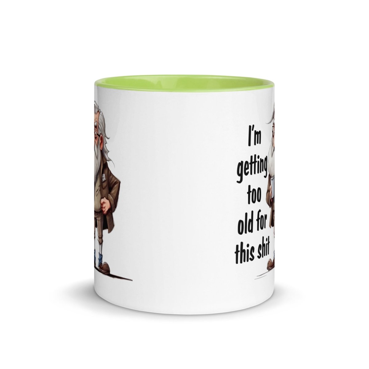 Humor Too Old Inner Color Mug - Max & Co Tees