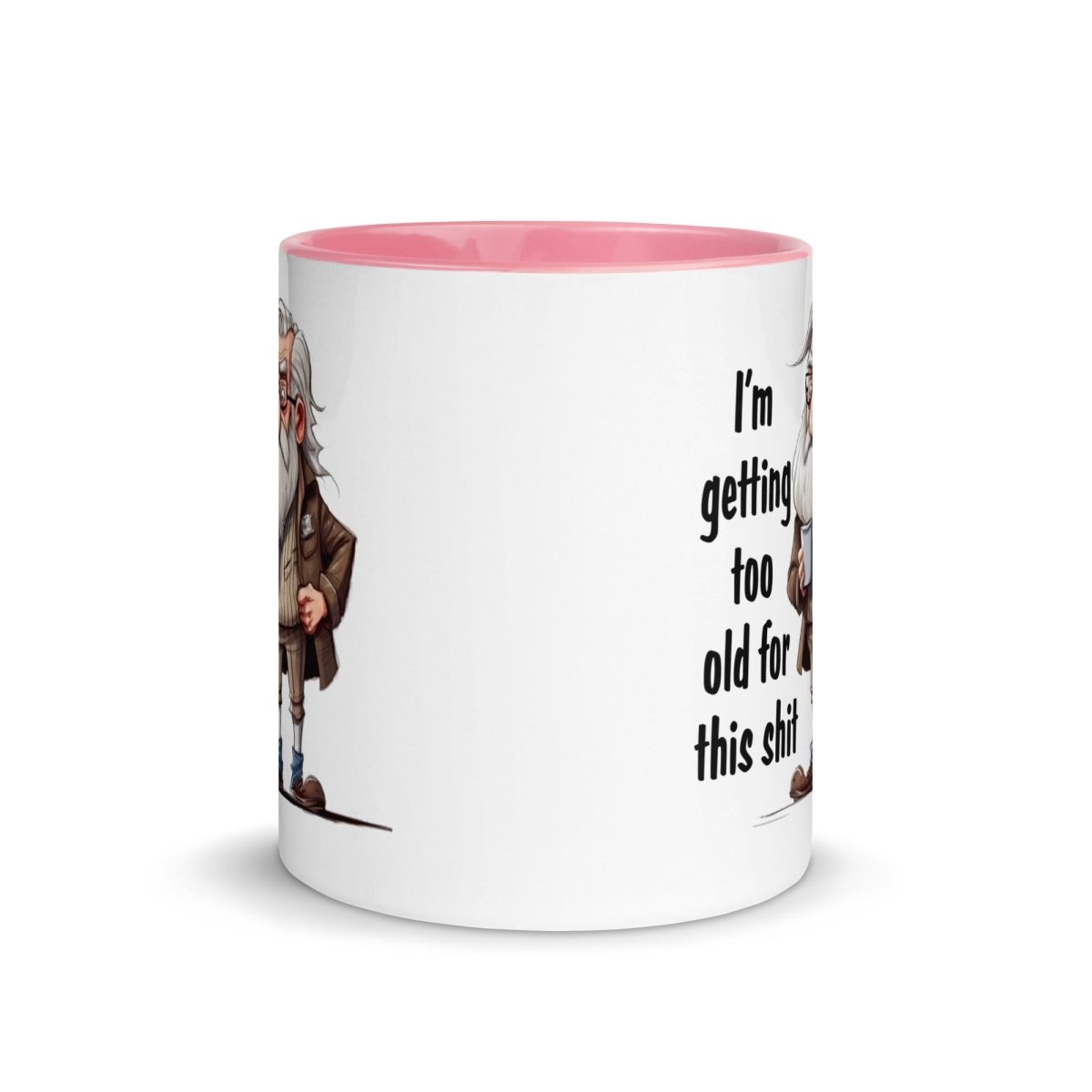 Humor Too Old Inner Color Mug - Max & Co Tees