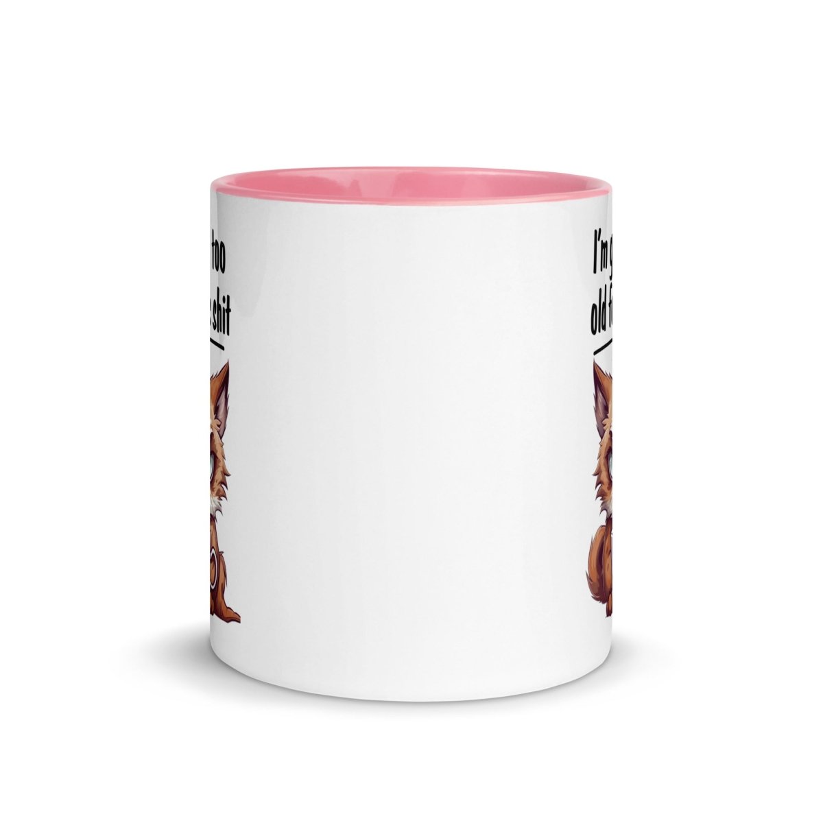 Humor Too Old Inner Color Mug - Max & Co Tees
