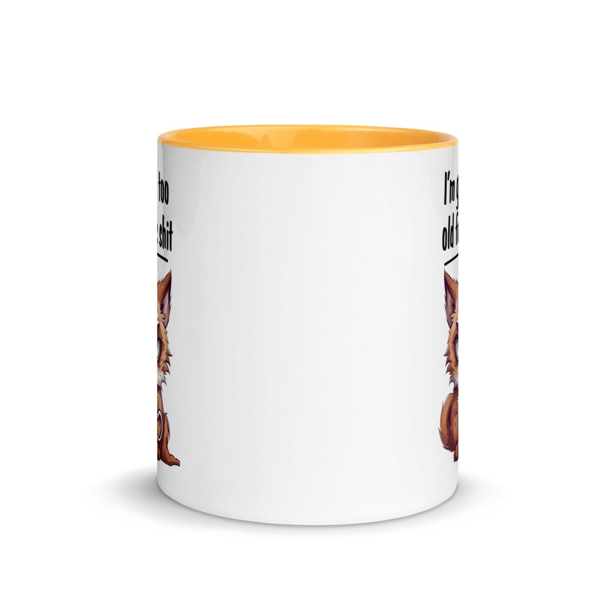Humor Too Old Inner Color Mug - Max & Co Tees