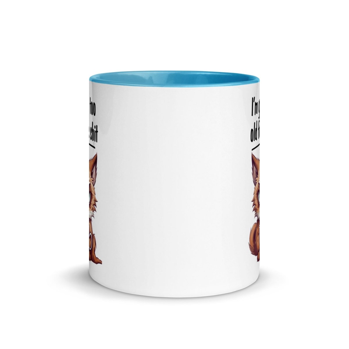Humor Too Old Inner Color Mug - Max & Co Tees