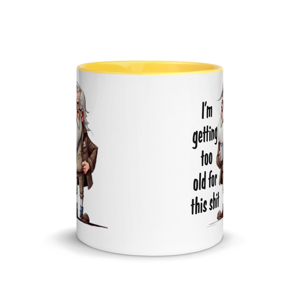 Humor Too Old Inner Color Mug - Max & Co Tees