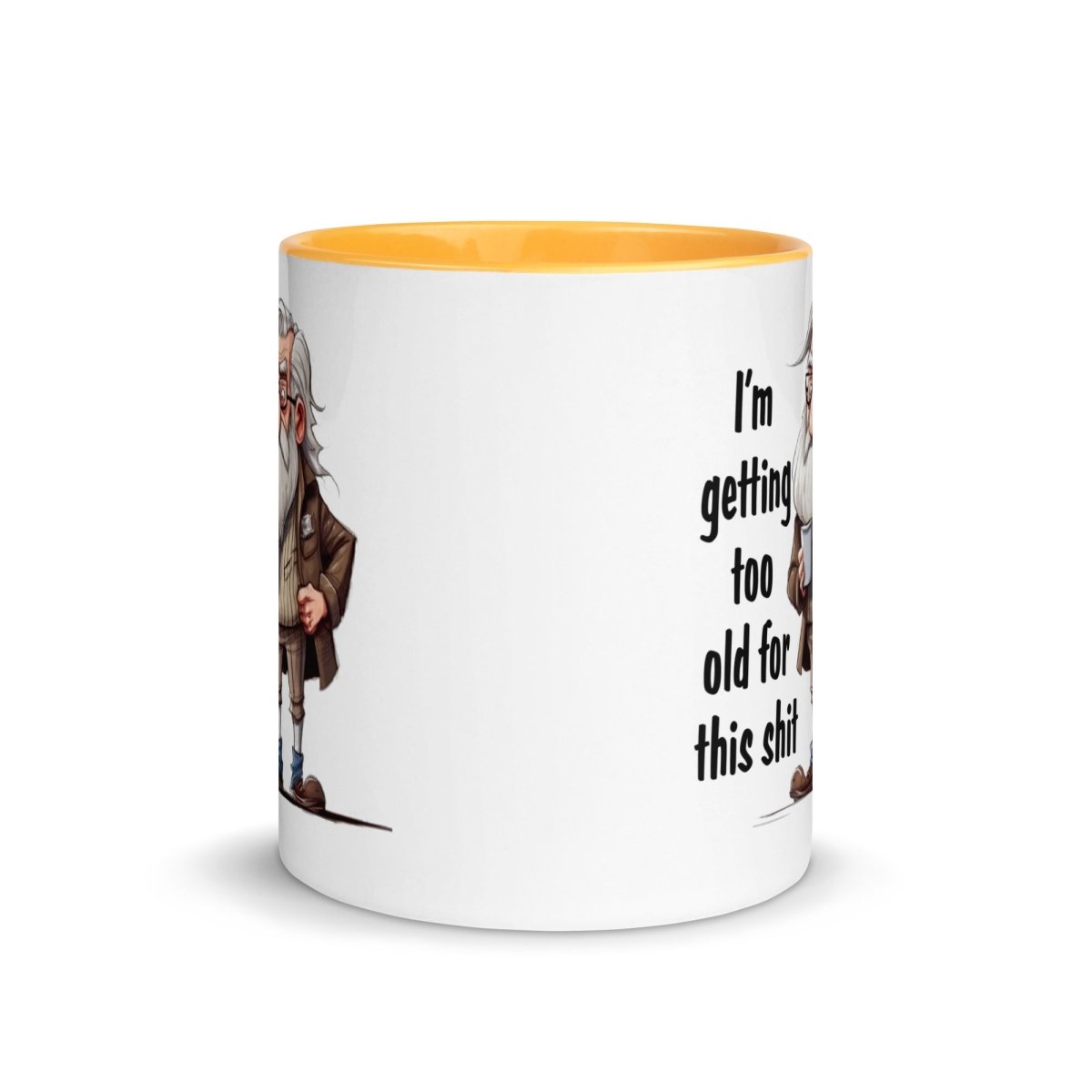 Humor Too Old Inner Color Mug - Max & Co Tees