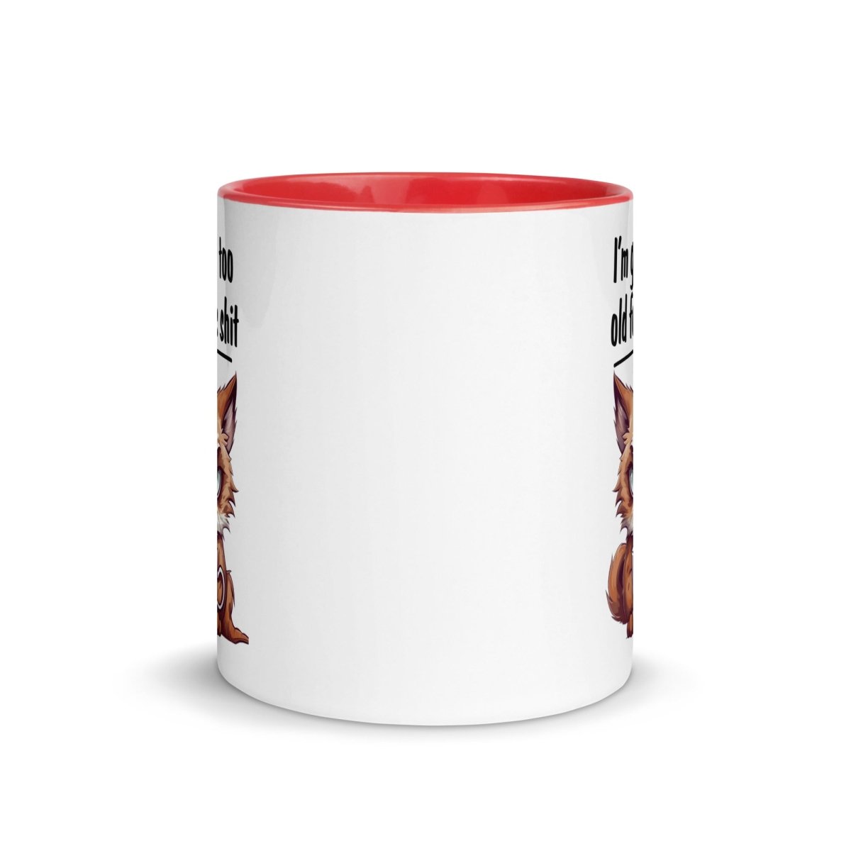 Humor Too Old Inner Color Mug - Max & Co Tees
