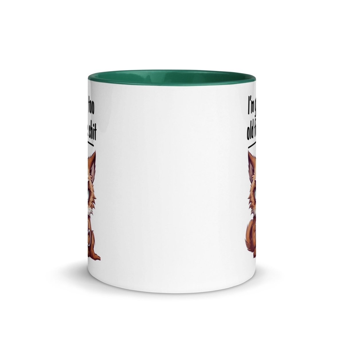 Humor Too Old Inner Color Mug - Max & Co Tees