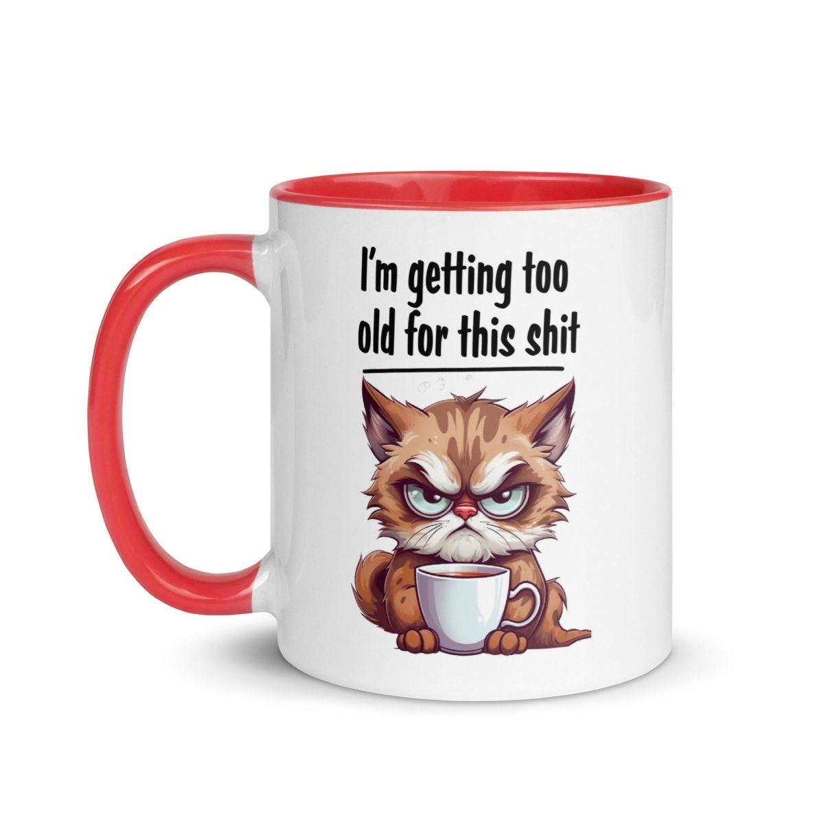 Humor Too Old Inner Color Mug - Max & Co Tees