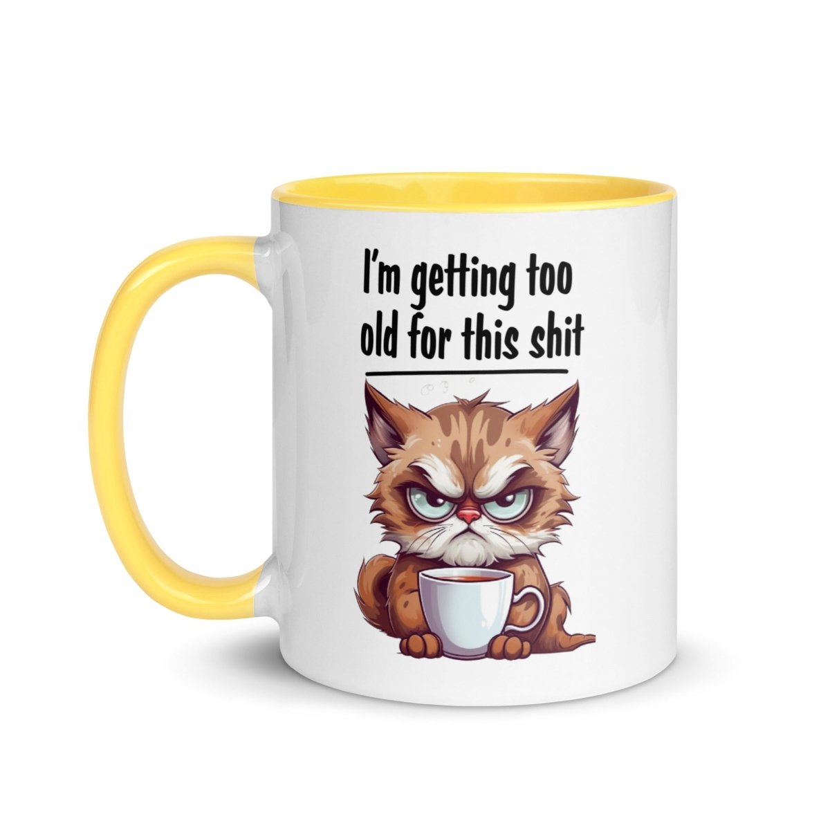 Humor Too Old Inner Color Mug - Max & Co Tees