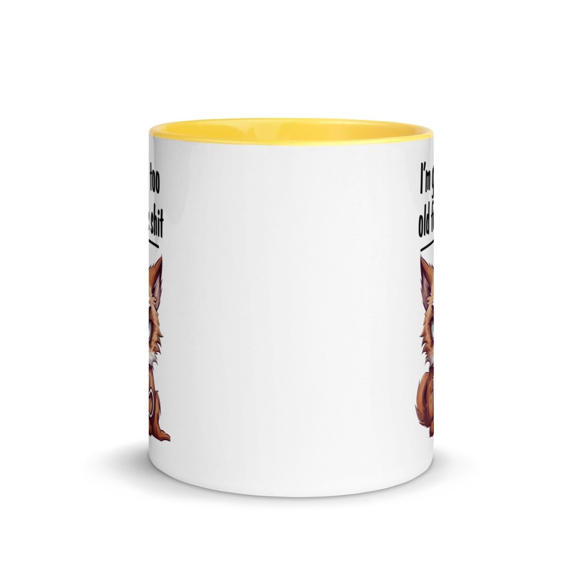 Humor Too Old Inner Color Mug - Max & Co Tees