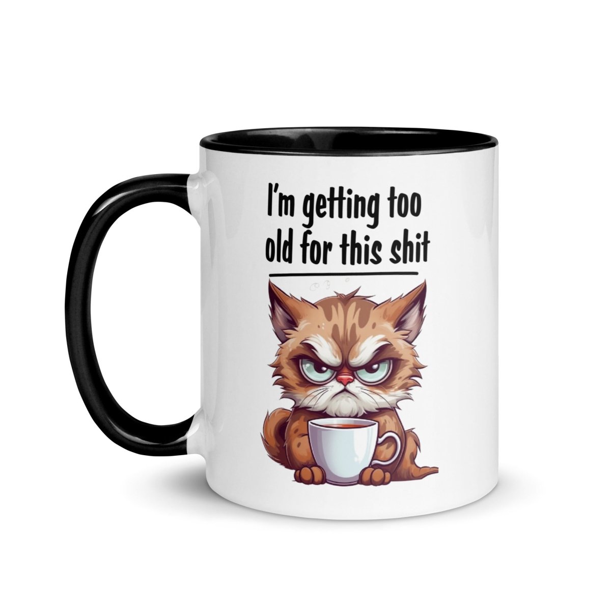Humor Too Old Inner Color Mug - Max & Co Tees