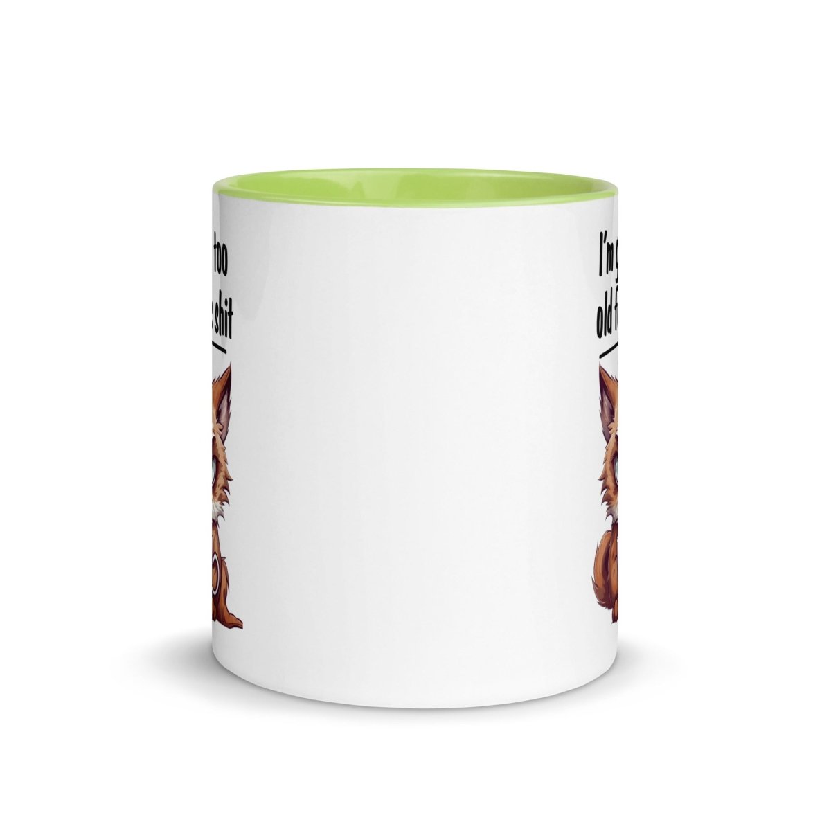 Humor Too Old Inner Color Mug - Max & Co Tees