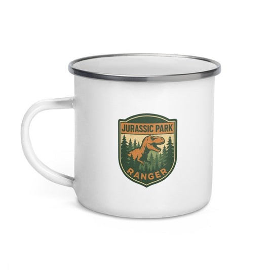 Jurassic Park Enamel Mug - Max & Co Tees