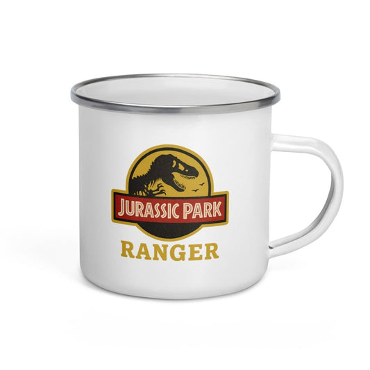 Jurassic Park Ranger Enamel Mug - Max & Co Tees