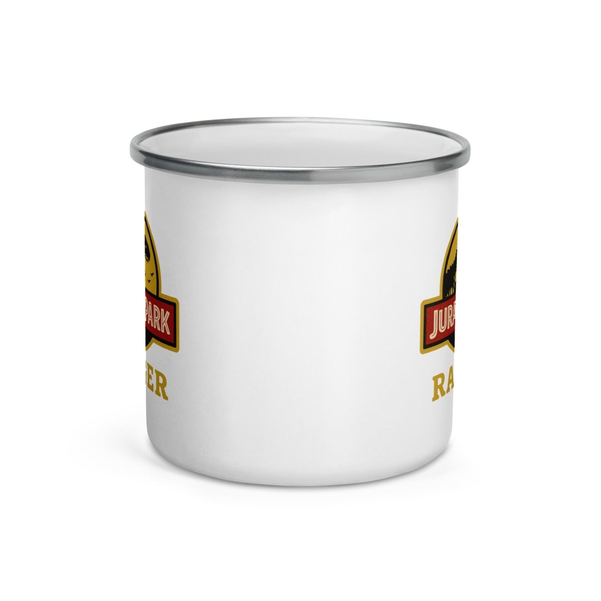 Jurassic Park Ranger Enamel Mug - Max & Co Tees