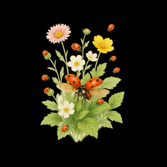 Lady Bug Flower Tee - Max & Co Tees