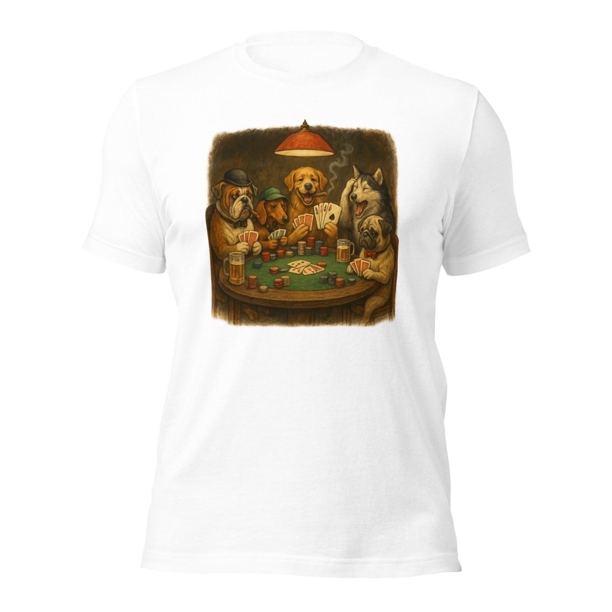 Max & Friends "Dogs Playing Poker" Tee - Max & Co Tees