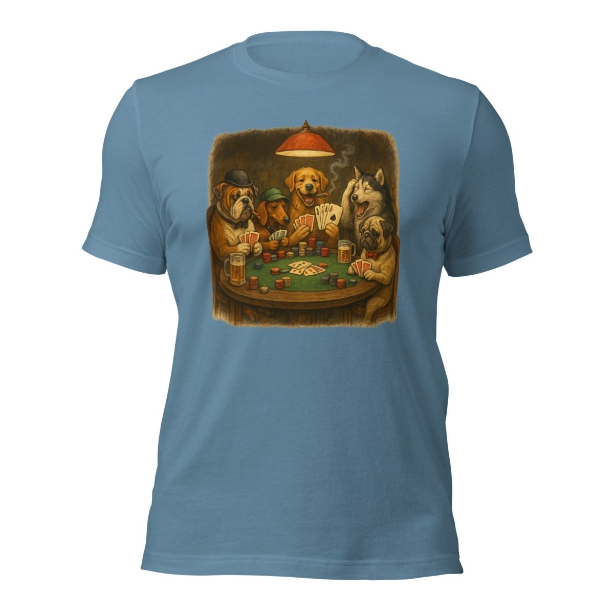 Max & Friends "Dogs Playing Poker" Tee - Max & Co Tees